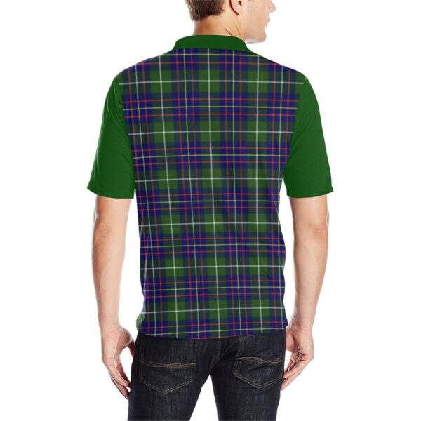 Tartan Polo, Inglis Plaid Mens Polo Shirt - Image 4