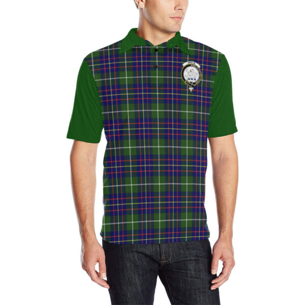 Tartan Polo, Inglis Plaid Mens Polo Shirt - Image 3