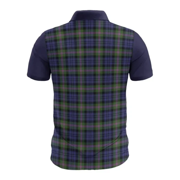 Tartan Polo, Baird Plaid Mens Polo Shirt - Image 2