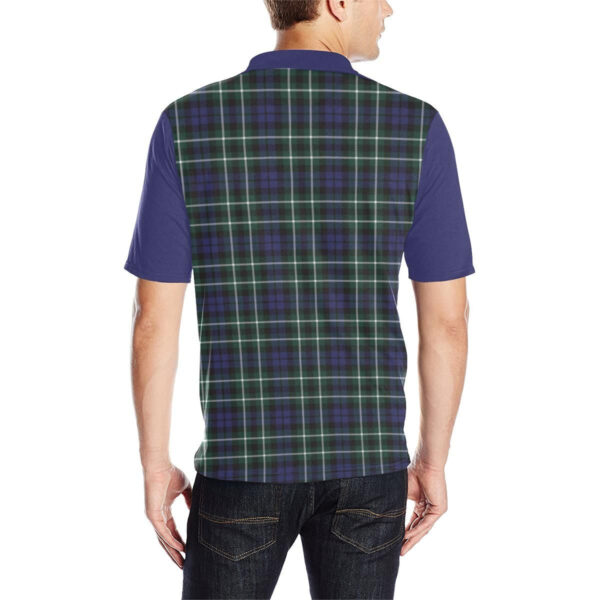 Tartan Polo, Graham Plaid Mens Polo Shirt - Image 4