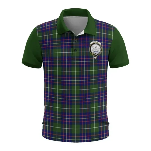 Tartan Polo, Inglis Plaid Mens Polo Shirt