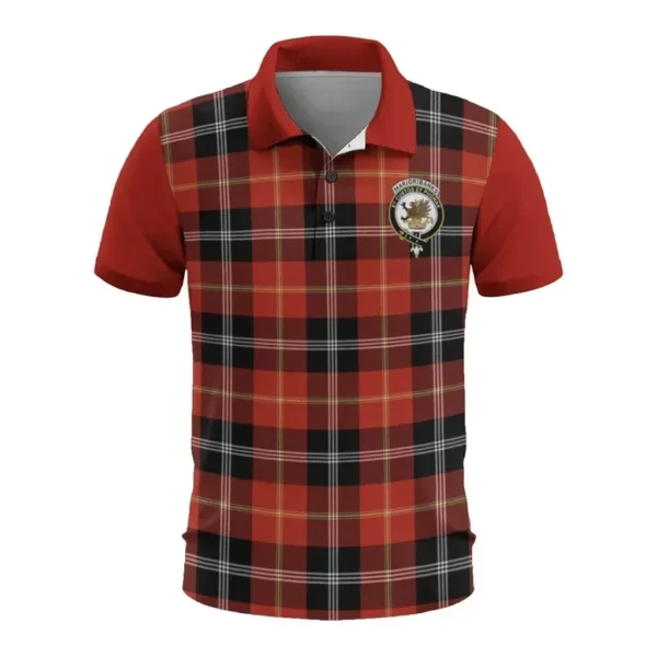 Tartan Polo, Marjoribanks Plaid Mens Polo Shirt