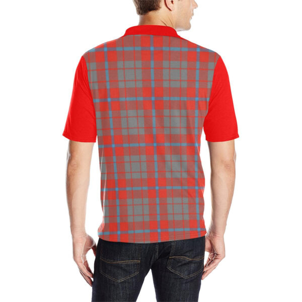 Tartan Polo, Moubray Plaid Mens Polo Shirt - Image 4