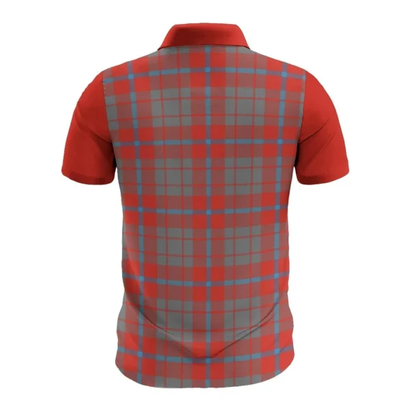 Tartan Polo, Moubray Plaid Mens Polo Shirt - Image 2