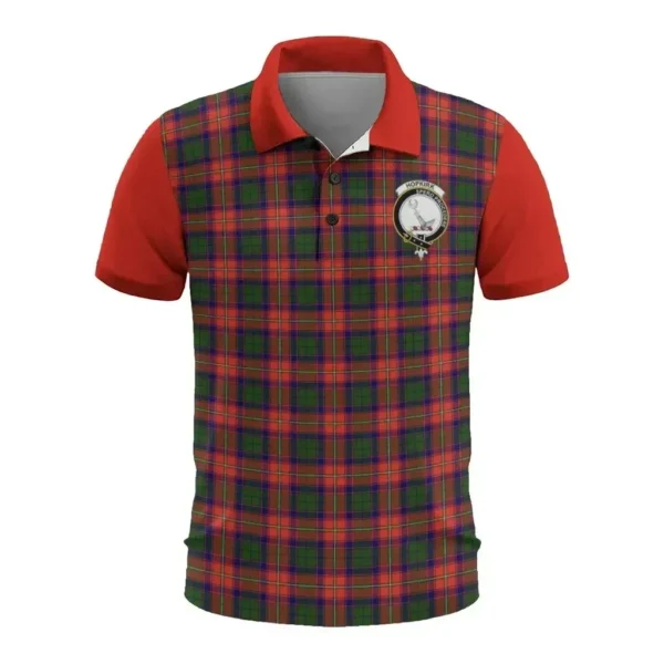 Tartan Polo, Hopkirk Plaid Mens Polo Shirt