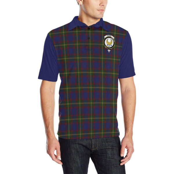 Tartan Polo, Durie Plaid Mens Polo Shirt - Image 3