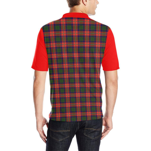 Tartan Polo, Hopkirk Plaid Mens Polo Shirt - Image 4