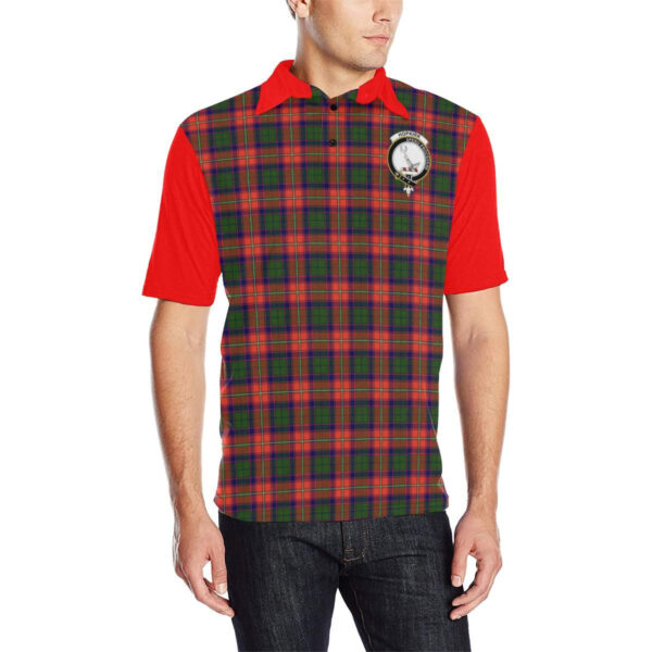 Tartan Polo, Hopkirk Plaid Mens Polo Shirt - Image 3