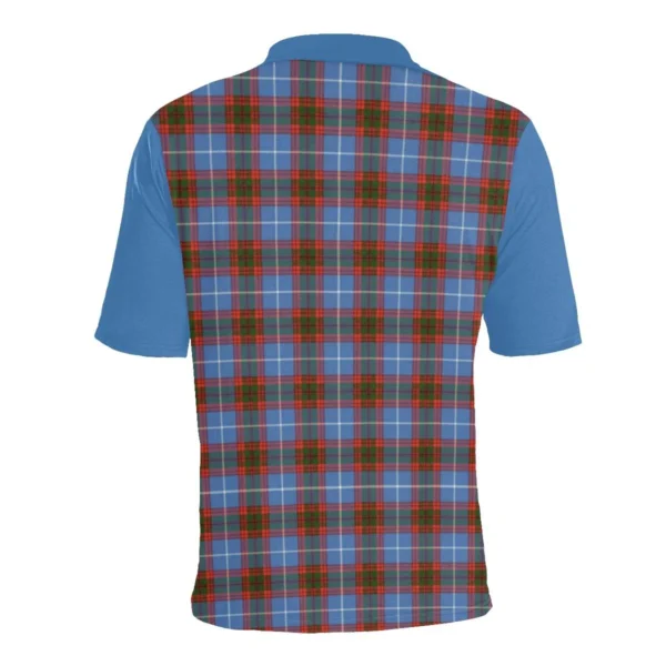 Tartan Polo, Skirving Plaid Mens Polo Shirt - Image 4