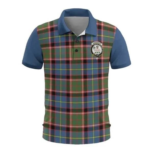 Tartan Polo, Aikenhead Plaid Mens Polo Shirt