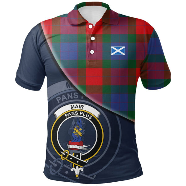 Mar Clan Polo Shirt, Scottish Tartan Mar Clans Polo Shirt