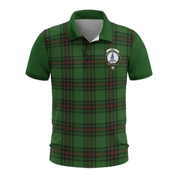 Tartan Polo, Ged Plaid Mens Polo Shirt