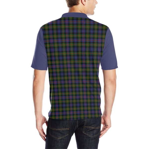 Tartan Polo, Fleming Plaid Mens Polo Shirt - Image 4