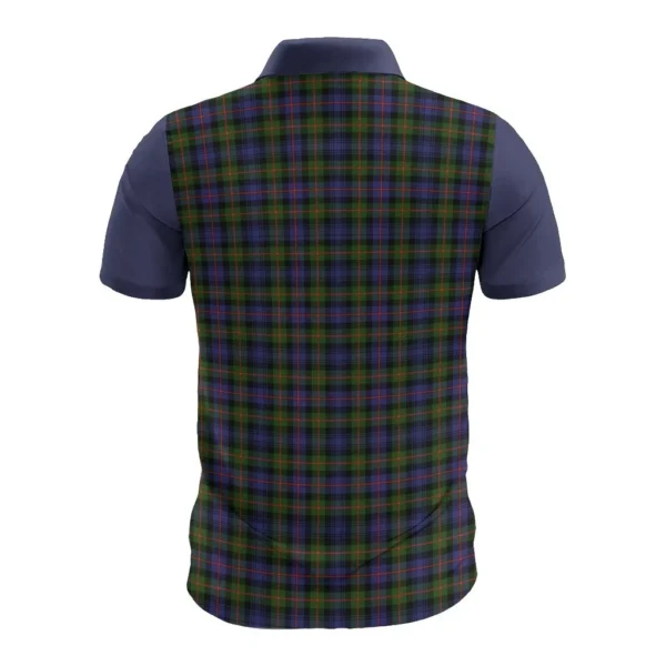 Tartan Polo, Fleming Plaid Mens Polo Shirt - Image 2