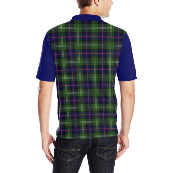 Tartan Polo, Sutherland II Plaid Mens Polo Shirt - Image 2