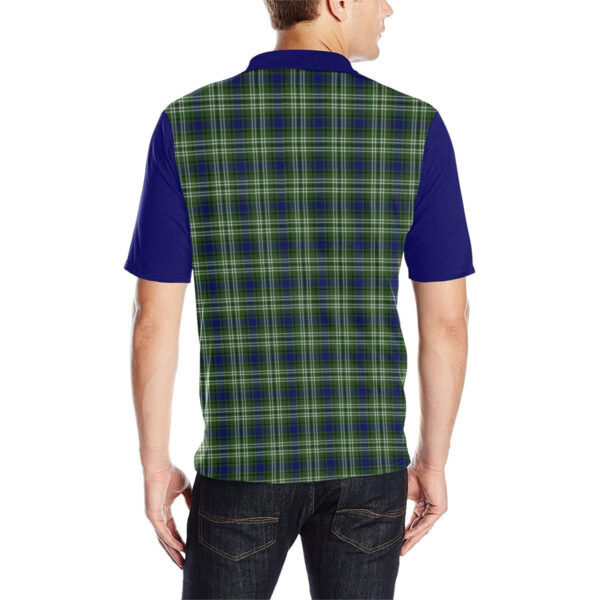 Tartan Polo, Haliburton Plaid Mens Polo Shirt - Image 4