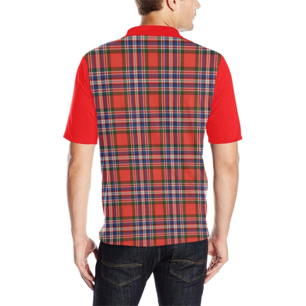 Tartan Polo, MacFarlane Plaid Mens Polo Shirt - Image 4