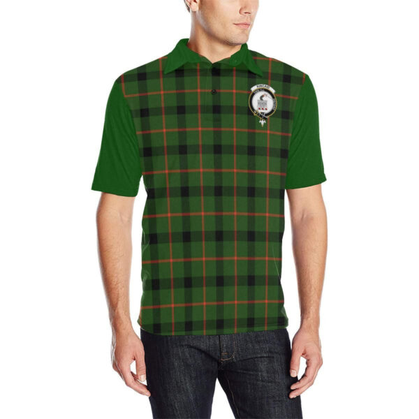 Tartan Polo, Kincaid Plaid Mens Polo Shirt - Image 3