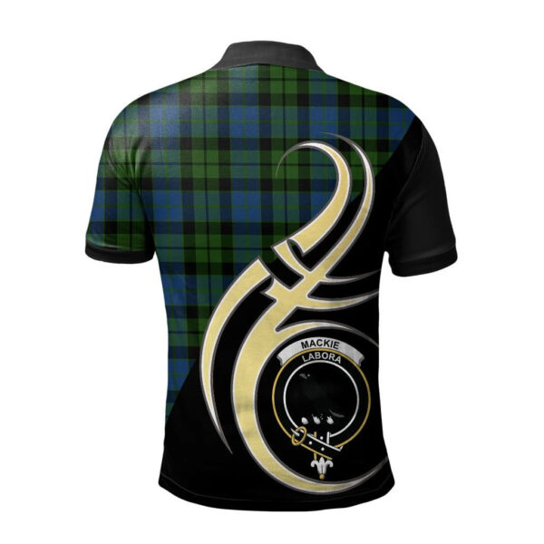 MacKie Clan Polo Shirt, Scottish Tartan MacKie Clans Polo Shirt Believe In Me Style - Image 2