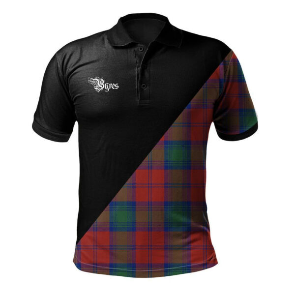 Byres Clan Polo Shirt, Scottish Tartan Byres Clans Polo Shirt Military Style