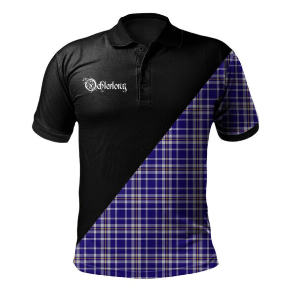 Ochterlony Clan Polo Shirt, Scottish Tartan Ochterlony Clans Polo Shirt Military Style