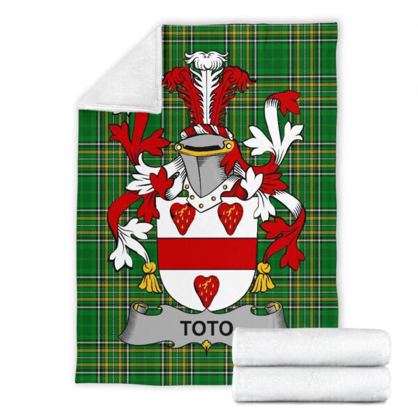 Ireland Premium Blanket - Toto Ireland Blanket Irish National Tartan - Image 7