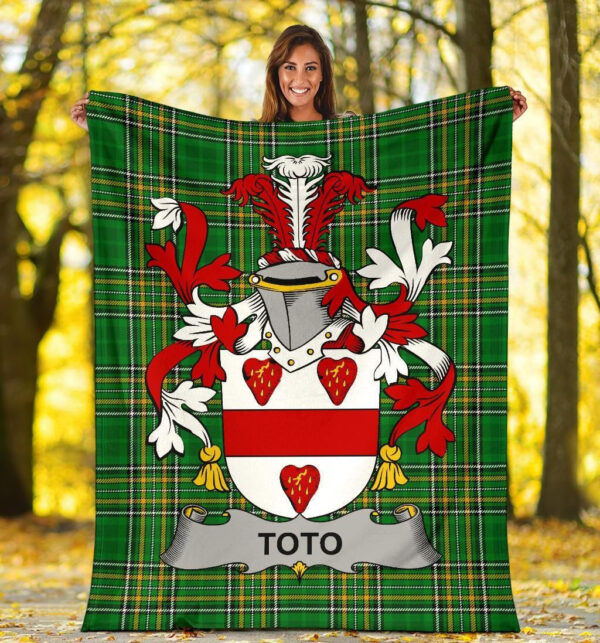 Ireland Premium Blanket - Toto Ireland Blanket Irish National Tartan - Image 5