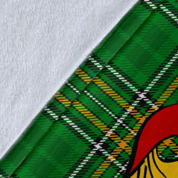 Ireland Premium Blanket - Bindon Ireland Blanket Irish National Tartan - Image 8