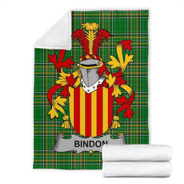 Ireland Premium Blanket - Bindon Ireland Blanket Irish National Tartan - Image 7