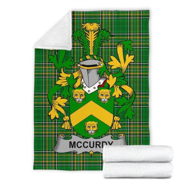 Ireland Premium Blanket - McCurdy or Curdy Ireland Blanket Irish National Tartan - Image 7