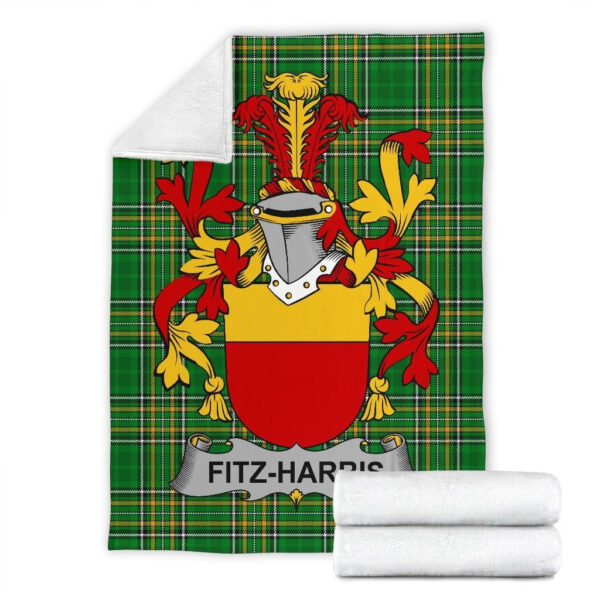 Ireland Premium Blanket - Fitz-Harris Ireland Blanket Irish National Tartan - Image 7