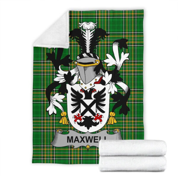 Ireland Premium Blanket - Maxwell Ireland Blanket Irish National Tartan - Image 7