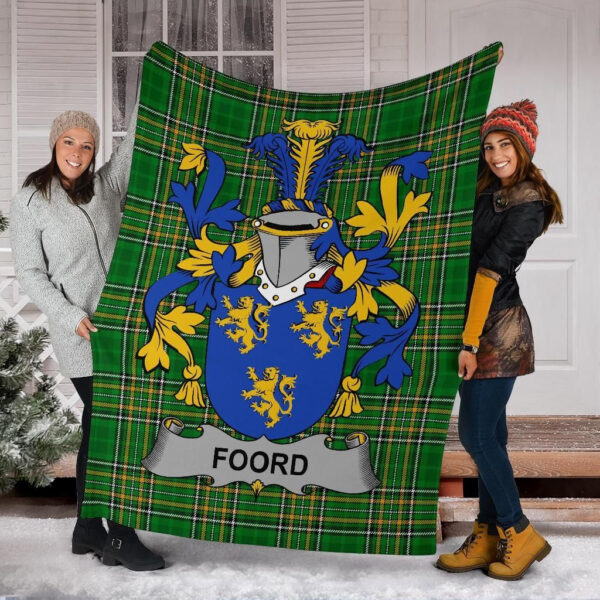 Ireland Premium Blanket - Foord Ireland Blanket Irish National Tartan - Image 6