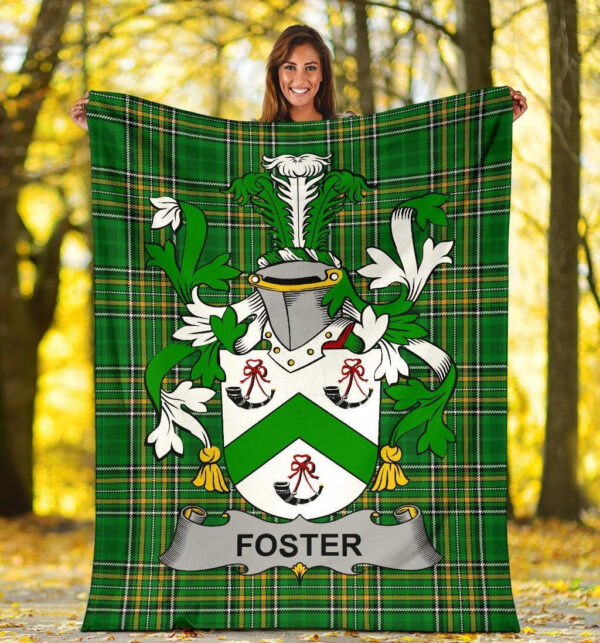 Ireland Premium Blanket - Foster Ireland Blanket Irish National Tartan - Image 5