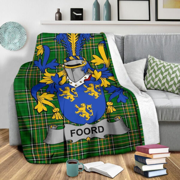 Ireland Premium Blanket - Foord Ireland Blanket Irish National Tartan - Image 3