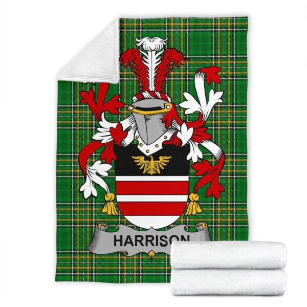 Ireland Premium Blanket - Harrison Ireland Blanket Irish National Tartan - Image 7