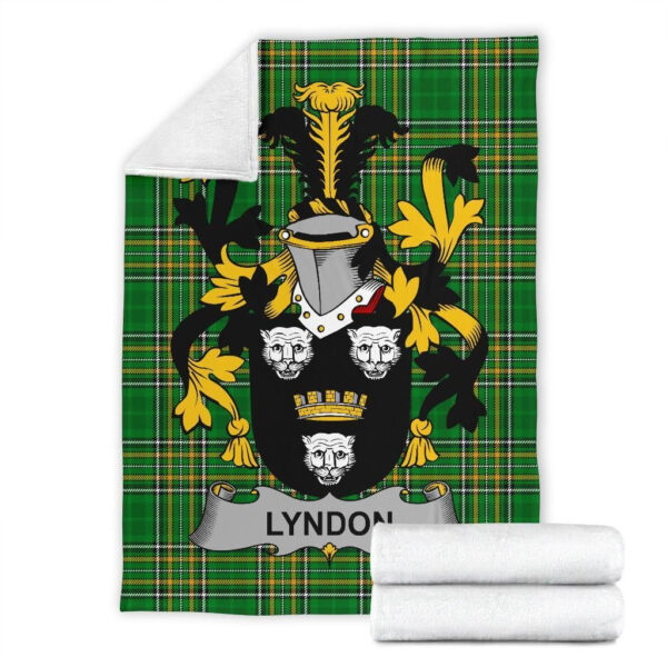 Ireland Premium Blanket - Lyndon or Gindon Ireland Blanket Irish National Tartan - Image 7