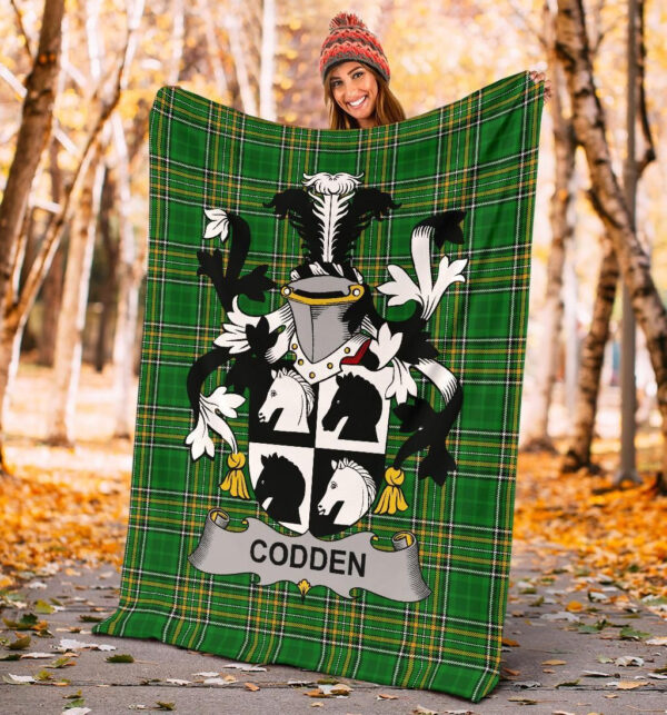 Ireland Premium Blanket - Codden or McCodden Ireland Blanket Irish National Tartan - Image 4