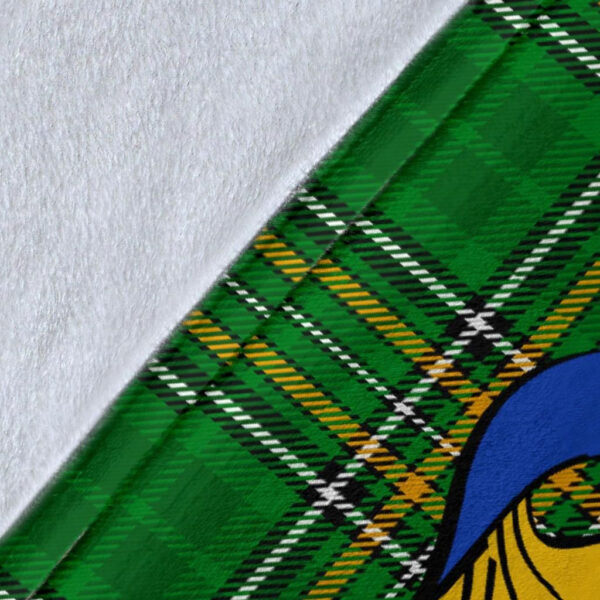 Ireland Premium Blanket - Holland Ireland Blanket Irish National Tartan - Image 8