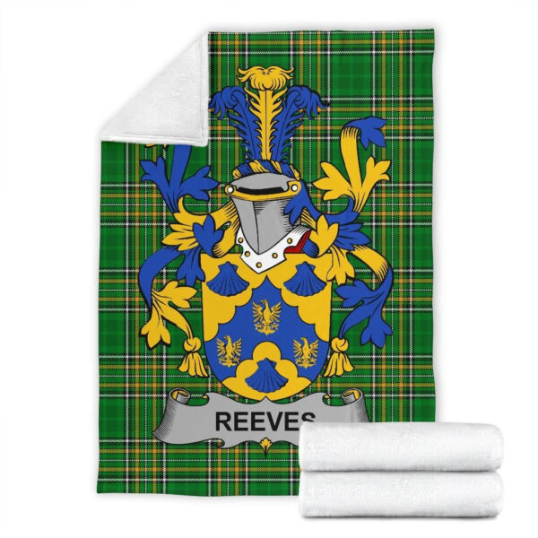 Ireland Premium Blanket - Reeves Ireland Blanket Irish National Tartan - Image 6