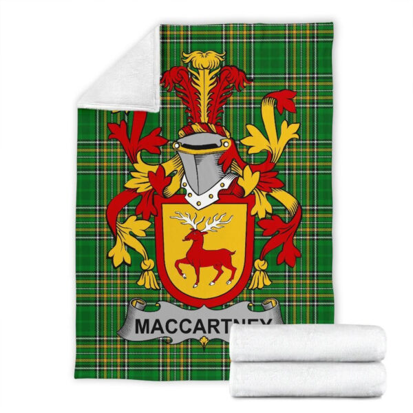 Ireland Premium Blanket - McCartney or MacCartney Ireland Blanket Irish National Tartan - Image 7