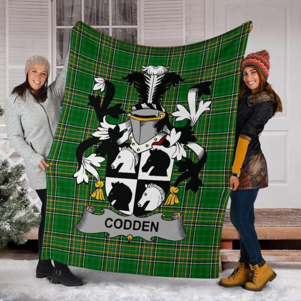 Ireland Premium Blanket - Codden or McCodden Ireland Blanket Irish National Tartan - Image 6