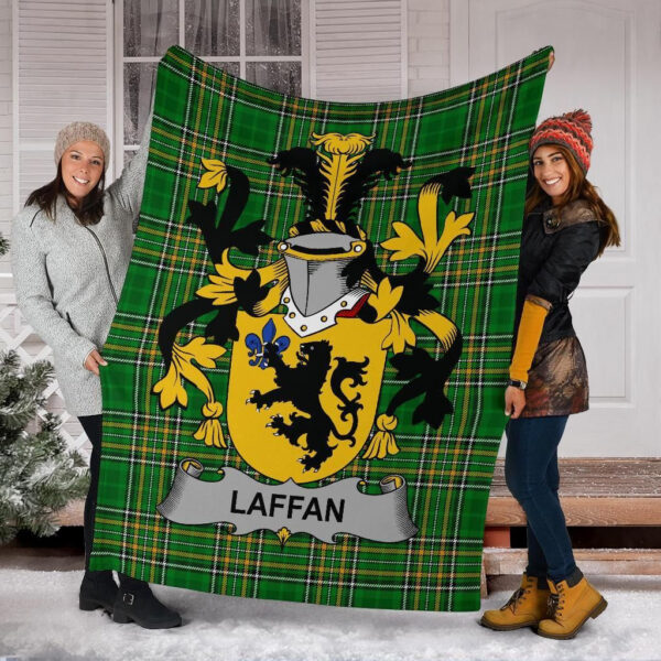 Ireland Premium Blanket - Laffan Ireland Blanket Irish National Tartan - Image 6