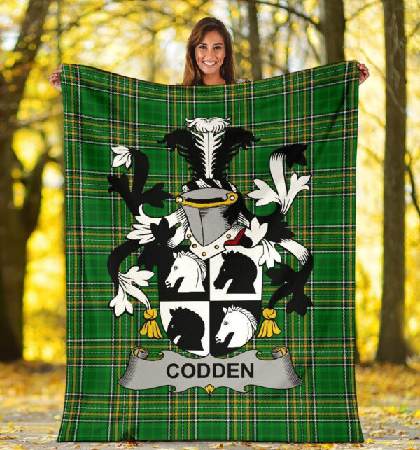 Ireland Premium Blanket - Codden or McCodden Ireland Blanket Irish National Tartan - Image 5