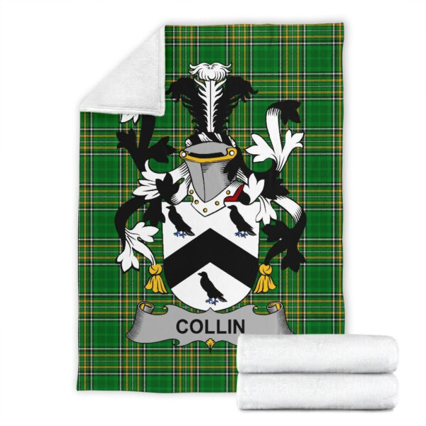 Ireland Premium Blanket - Collin Ireland Blanket Irish National Tartan - Image 7