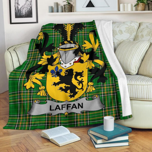 Ireland Premium Blanket - Laffan Ireland Blanket Irish National Tartan