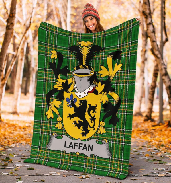 Ireland Premium Blanket - Laffan Ireland Blanket Irish National Tartan - Image 4