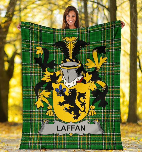 Ireland Premium Blanket - Laffan Ireland Blanket Irish National Tartan - Image 5