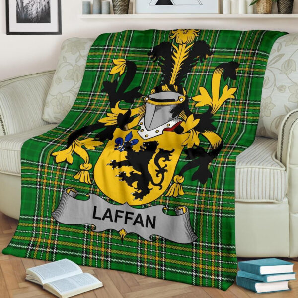 Ireland Premium Blanket - Laffan Ireland Blanket Irish National Tartan - Image 2