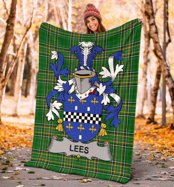 Ireland Premium Blanket - Lees or McAleese Ireland Blanket Irish National Tartan - Image 4